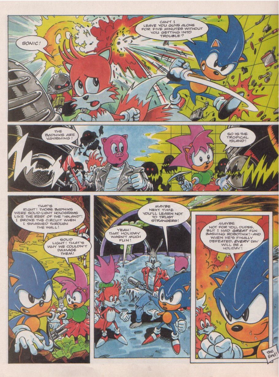Sonic Holiday Special - Summer 1995 Page 7